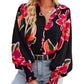 Mincib Women's Floral Print Blouse—Chic &amp; Versatile! 🌸 - Glide Goods LLC