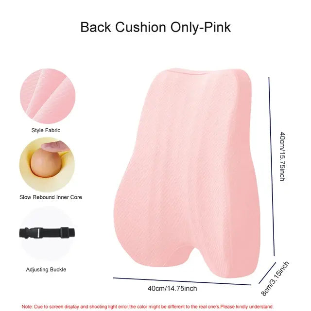 Memory Foam Seat Cushion - Glide Goods LLC