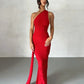 Backless Halter Sheath Dress For Women - Glide Goods LLC
