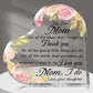 Acrylic Heart Plaque - Glide Goods LLC