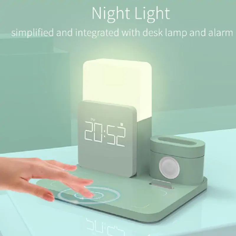 Wireless Charging Clock - Glide Goods LLC