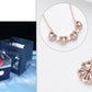 Four-Leaf Clover & Heart Necklace Gift Set - Dainty Gold Jewelry - Glide Goods LLC