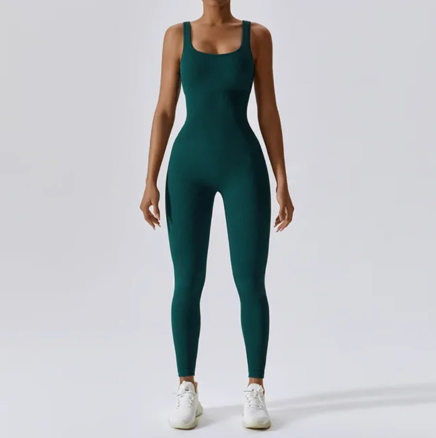 Lovvlies One Piece Yoga Jumpsuit - Glide Goods LLC