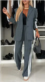 Seasonal Elegance Lapel Suit - Glide Goods LLC