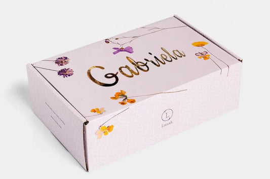 Lizush All Natural Lavender Gift Box with Bath Bomb and Shower Steamer - bath & body products - Glide Goods LLC