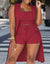 Women's Solid Color Midi Umbrella Skirt - Glide Goods LLC