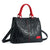 NEWSTYP Ladies Quality Leather Letter Shoulder Bags for Women 2021 Luxury Handbags Women Bags Designer Fashion Large Capacity Tote Bag (Red) - Glide Goods LLC