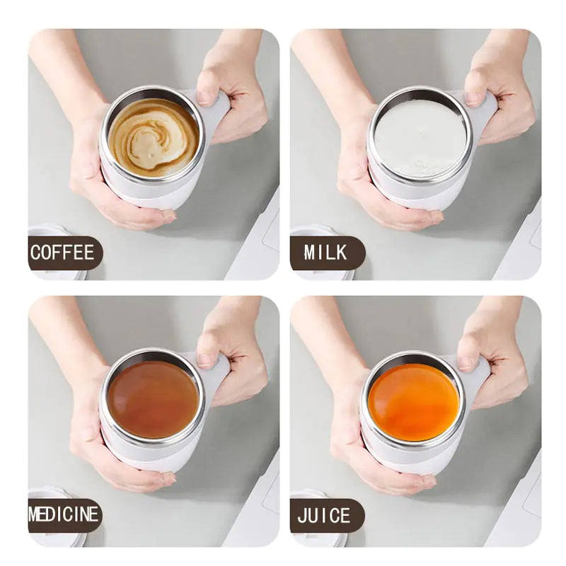 Automatic Self Stirring Magnetic Mug - Glide Goods LLC