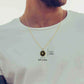 Leo Necklaces for Lovers of the Zodiac 24k Gold Inscribed - Glide Goods LLC