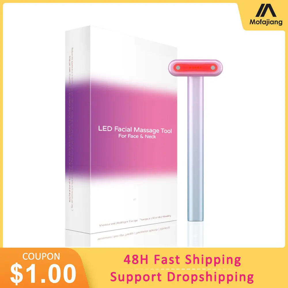 LED RF Beauty Device - Glide Goods LLC