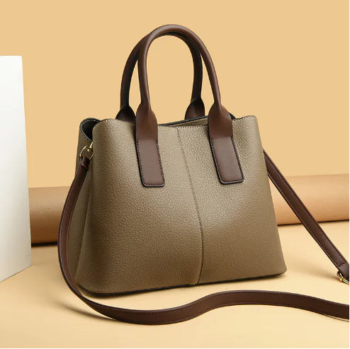 Luxurious Genuine Leather Women's Crossbody Bag (One Piece) - Glide Goods LLC
