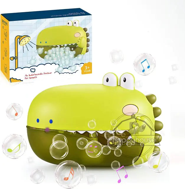 Baby Bath Toys Bubble Machine Crabs Frog - Glide Goods LLC