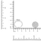 18K White Gold 1/4 Cttw Channel Set Brilliant Round-Cut Diamond Classic 11 Stone Wedding Band Ring (E-F Color, I1-I2 Clarity) - Glide Goods LLC