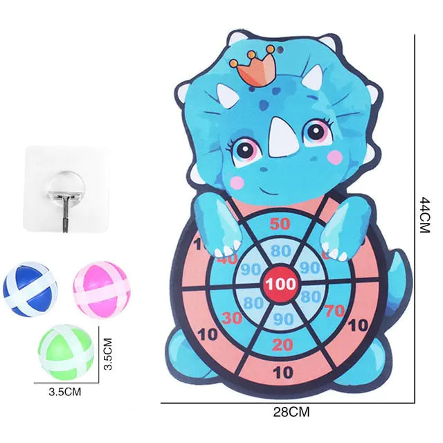 Slingshot Target Sticky Ball Dartboard - Glide Goods LLC