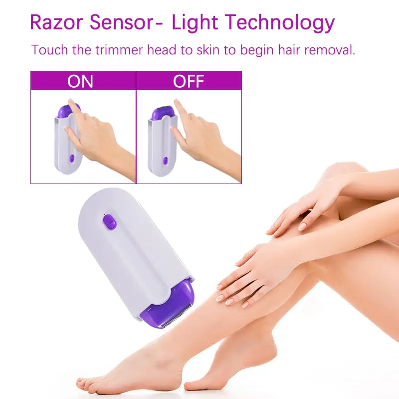 Painless Hair Removal Laser Kit - Glide Goods LLC