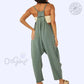 Sleeveless Overalls Jumpsuit