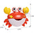 Baby Bath Toys Bubble Machine Crabs Frog - Glide Goods LLC