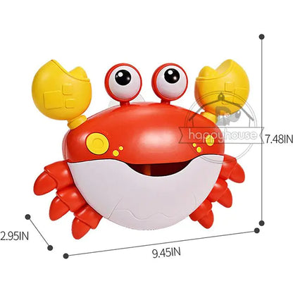 Baby Bath Toys Bubble Machine Crabs Frog - Glide Goods LLC