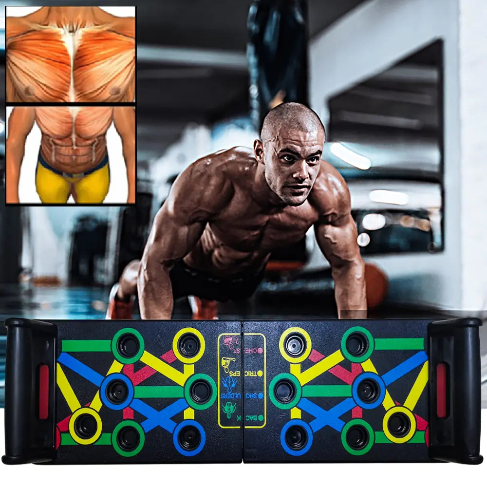 Multifunction Push-Up Rack Board - Glide Goods LLC