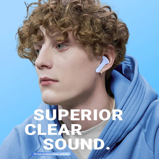 T6 TWS Wireless Earphones - Glide Goods LLC