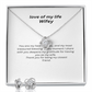 14k white gold over stainless steel - Glide Goods LLC