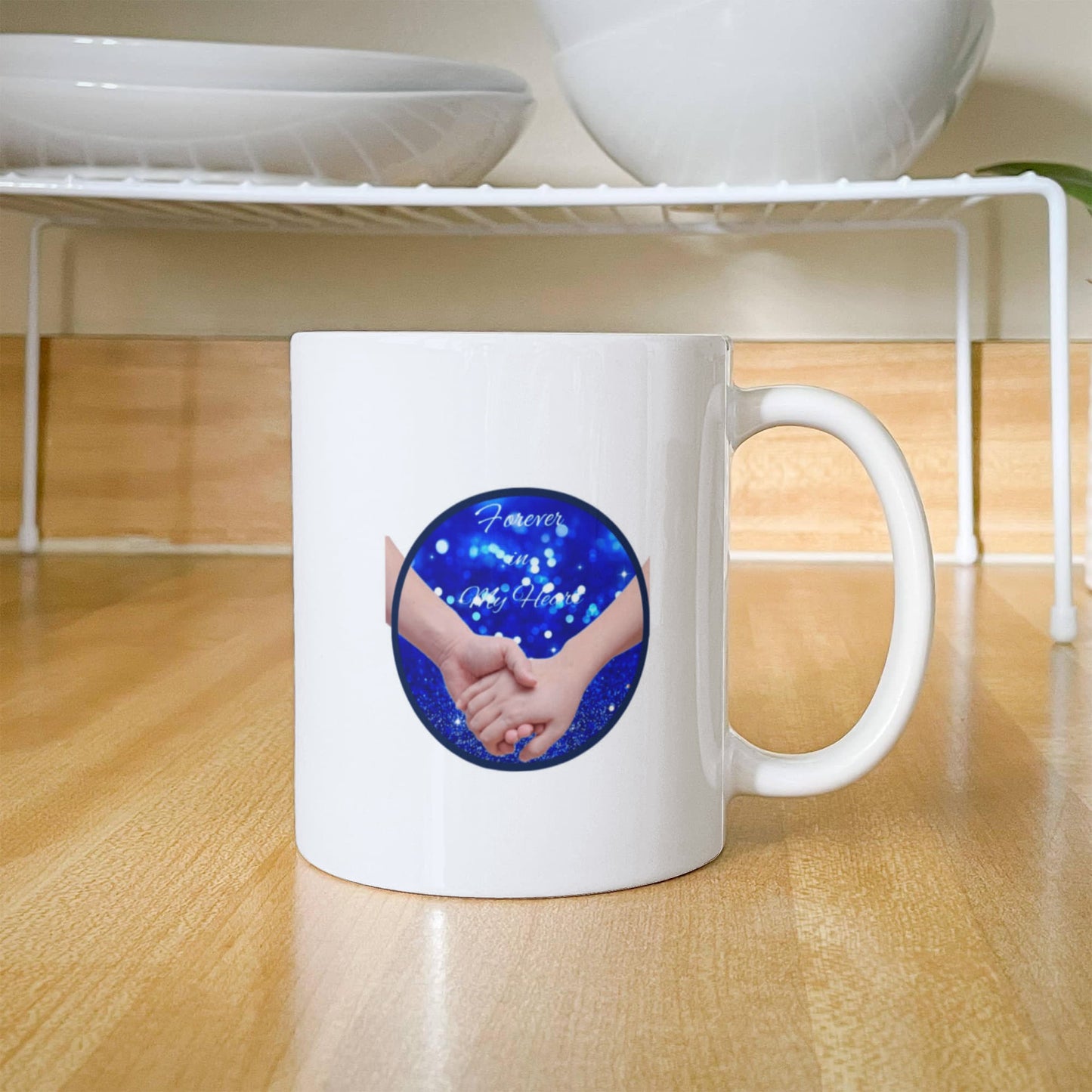 White Ceramic Mug - Glide Goods LLC