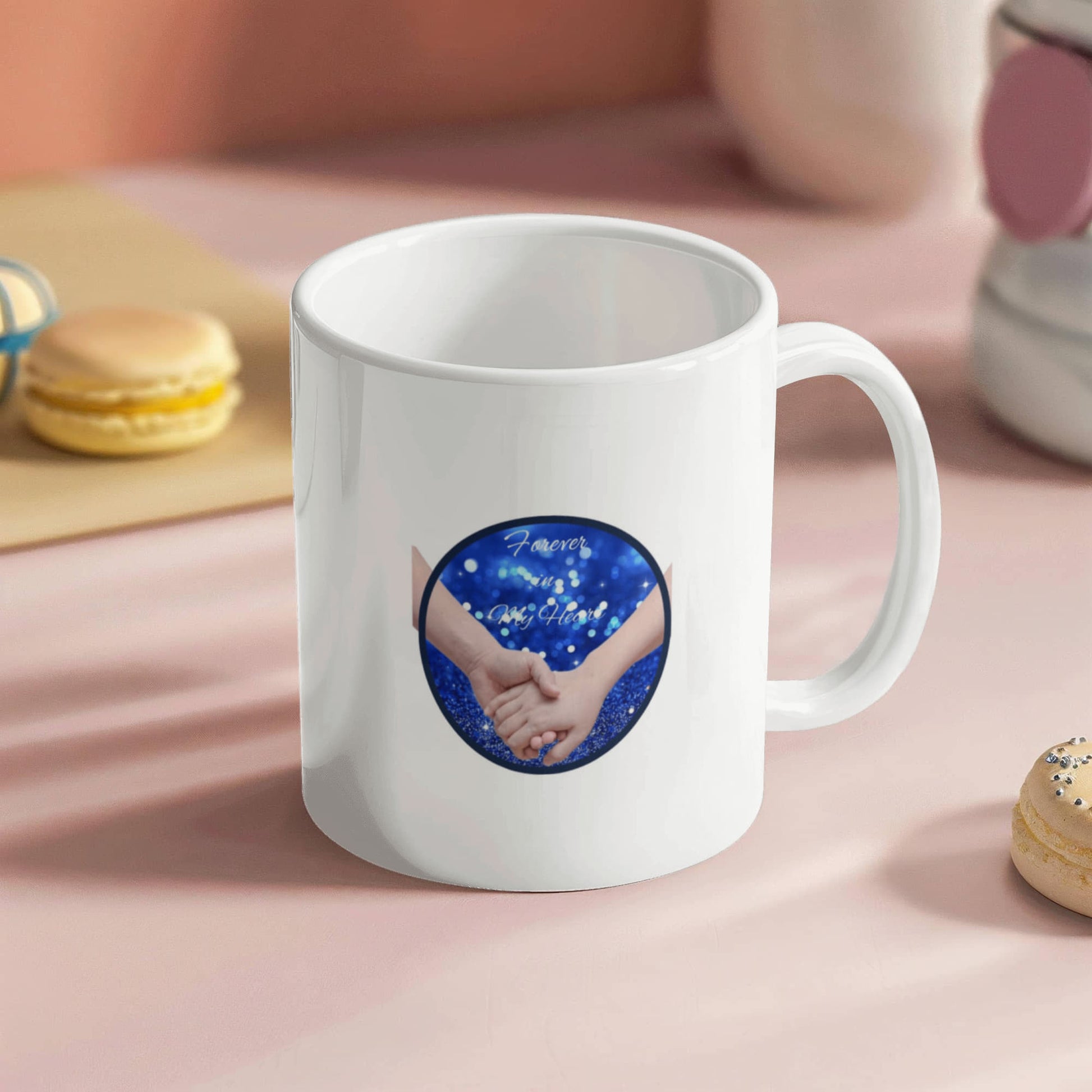 White Ceramic Mug - Glide Goods LLC