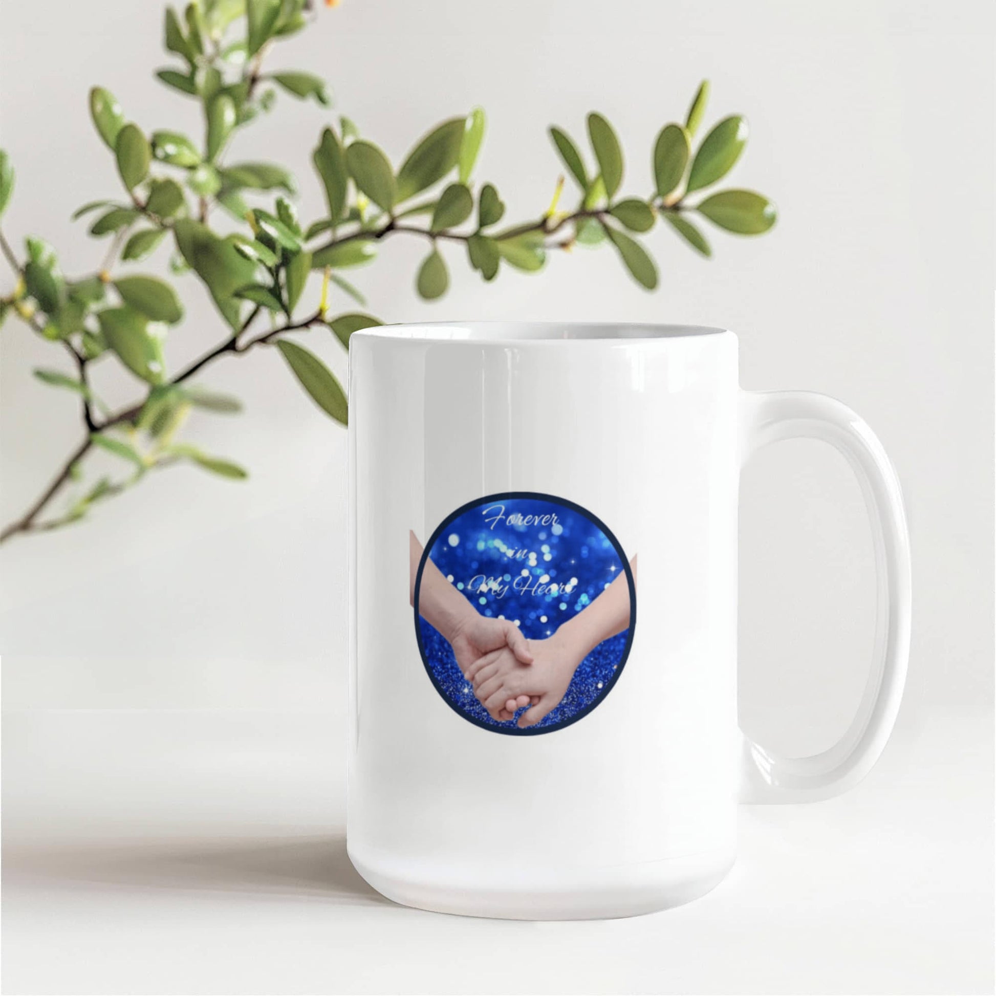 White Ceramic Mug - Glide Goods LLC