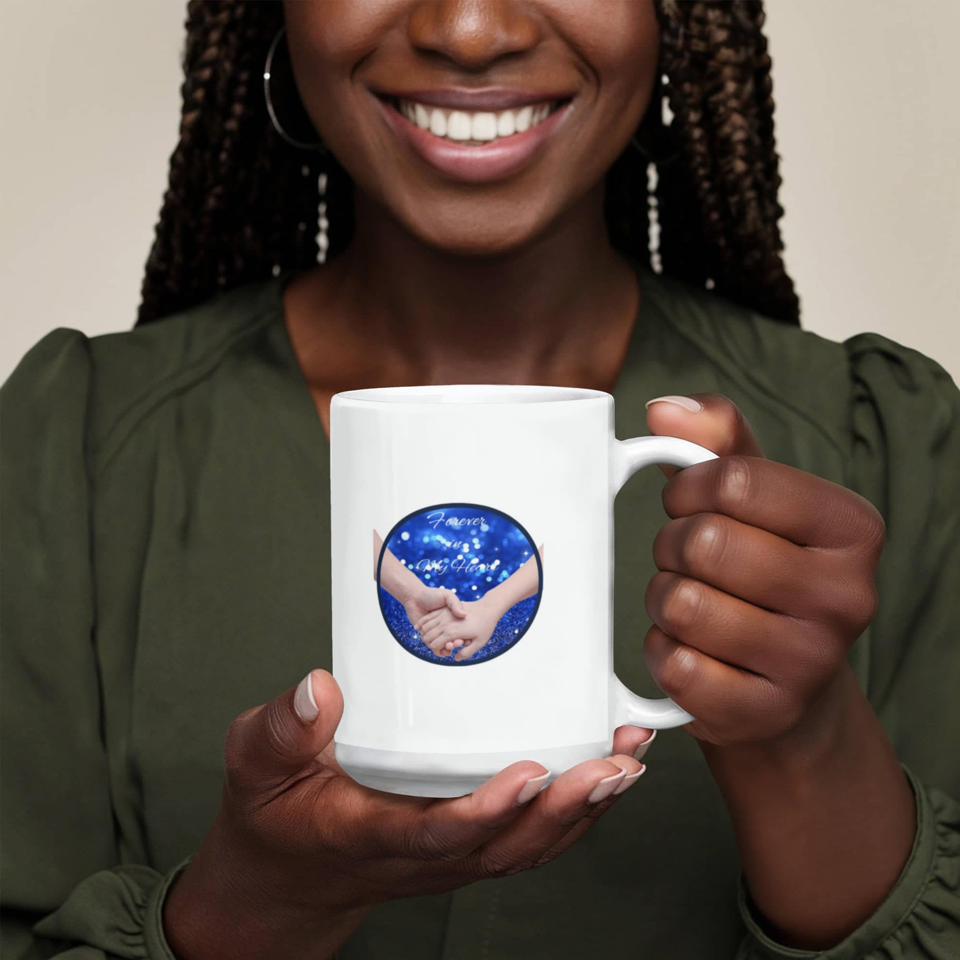 White Ceramic Mug - Glide Goods LLC