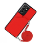 Leather Case with Strap for Samsung Phones