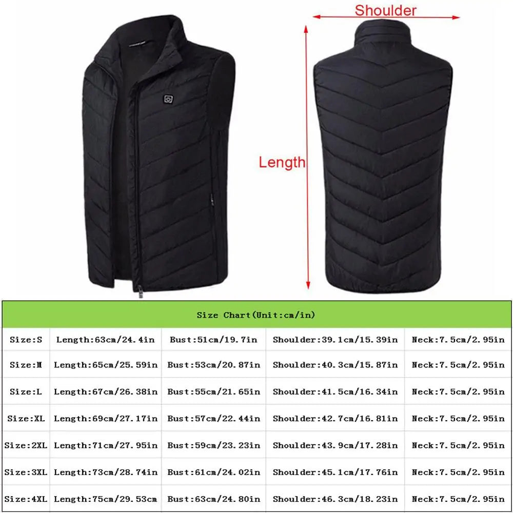 Thermal Heated Vest - Glide Goods LLC