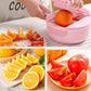 Press One-piece Multifunction cutter and slicer - Glide Goods LLC