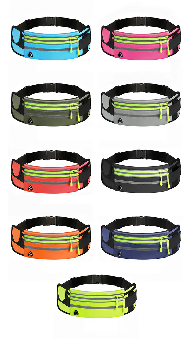 Sporty Waist Belt Bag - Glide Goods LLC