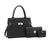 3-Piece Women's Handbag Set with Quality Leather - Glide Goods LLC