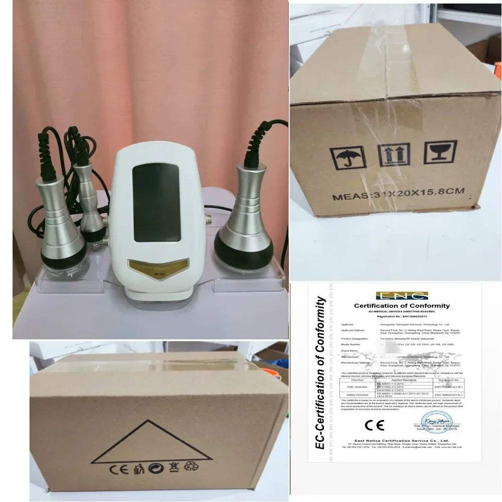 Body Slimming 40K Cavitation Ultrasonic Beauty Machine - Glide Goods LLC
