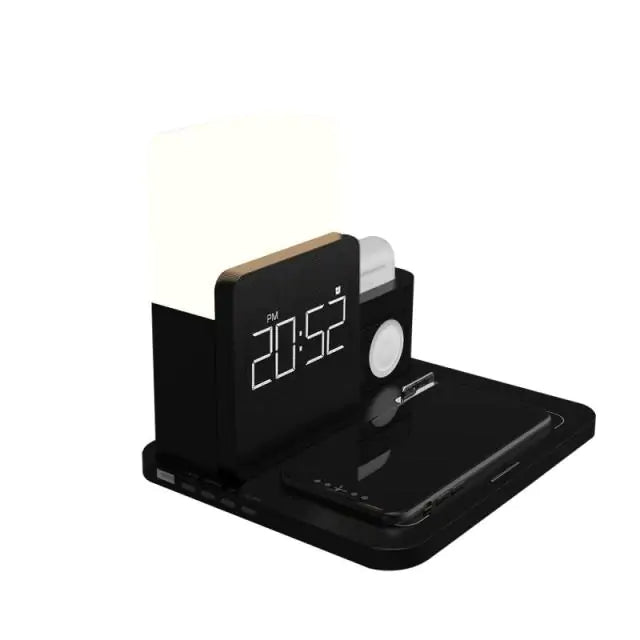 Wireless Charging Clock - Glide Goods LLC