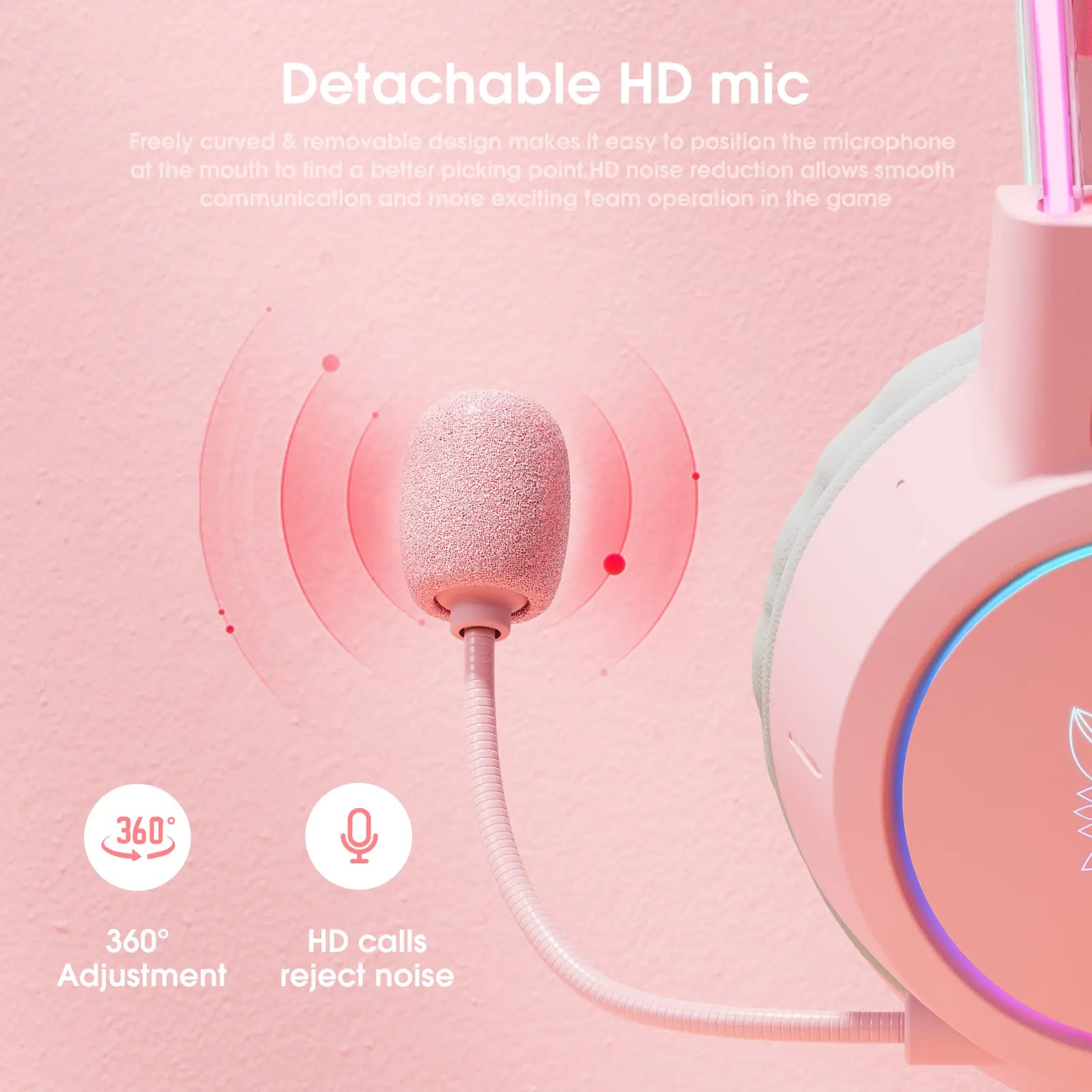 RGB Light Gamer Headset Cat Ear Gaming Headphones - Glide Goods LLC