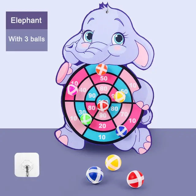Slingshot Target Sticky Ball Dartboard - Glide Goods LLC