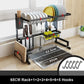 Stainless Steel U-shaped Kitchen Dish Rack - Glide Goods LLC