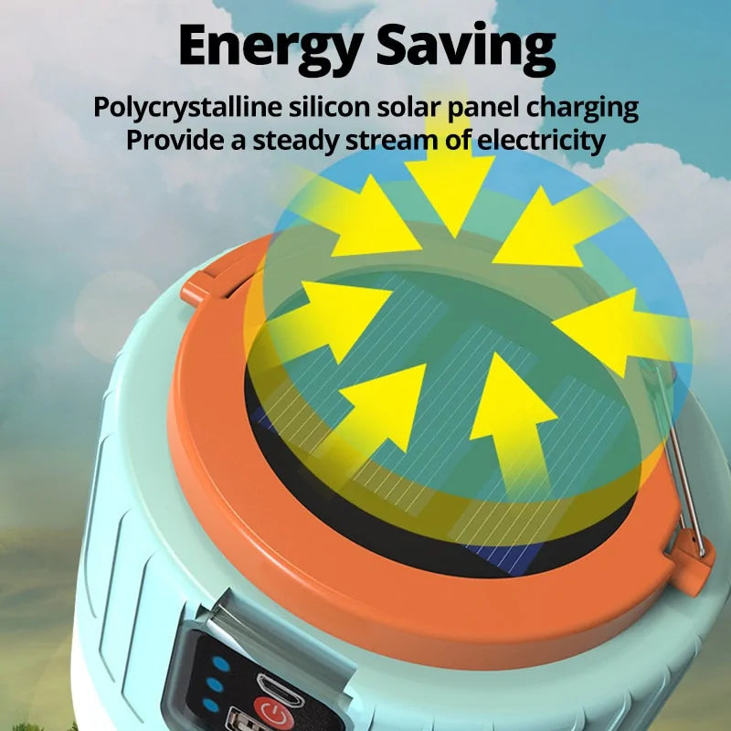 Camping Solar Light - Glide Goods LLC