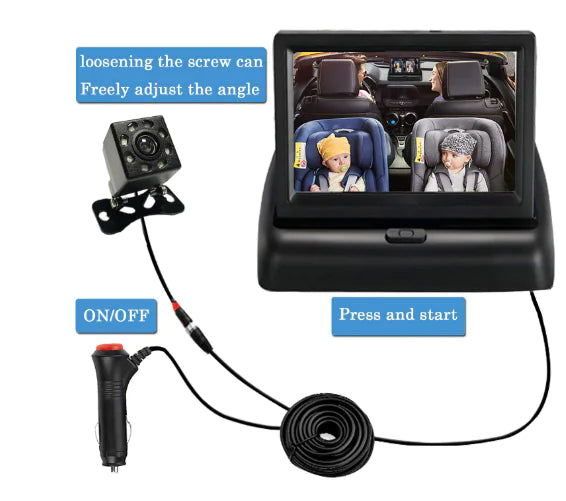 Monitor Baby Car - Glide Goods LLC