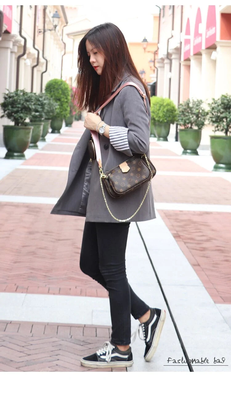 Three Piece Purse Bags - Glide Goods LLC