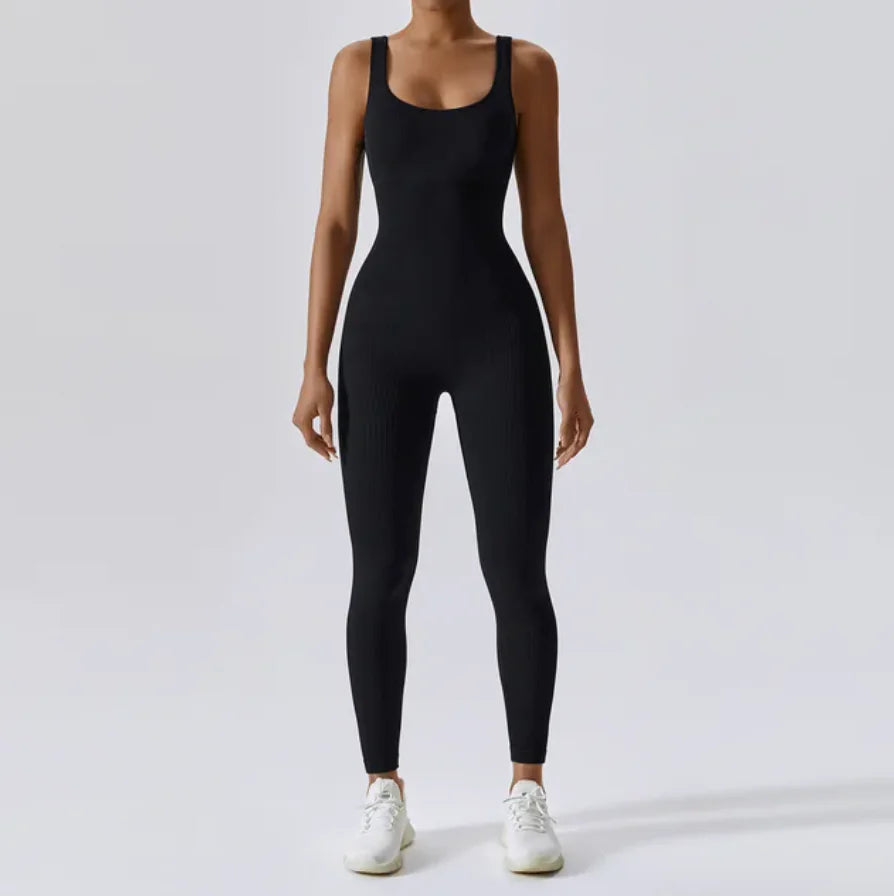 Lovvlies One Piece Yoga Jumpsuit - Glide Goods LLC