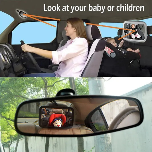 Baby Car Mirror Adjustable - Glide Goods LLC