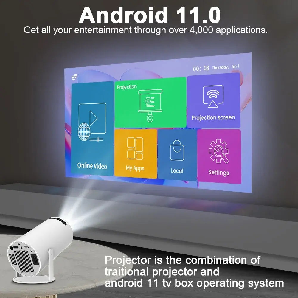 Home Cinema Projector - Glide Goods LLC