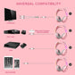 RGB Light Gamer Headset Cat Ear Gaming Headphones - Glide Goods LLC