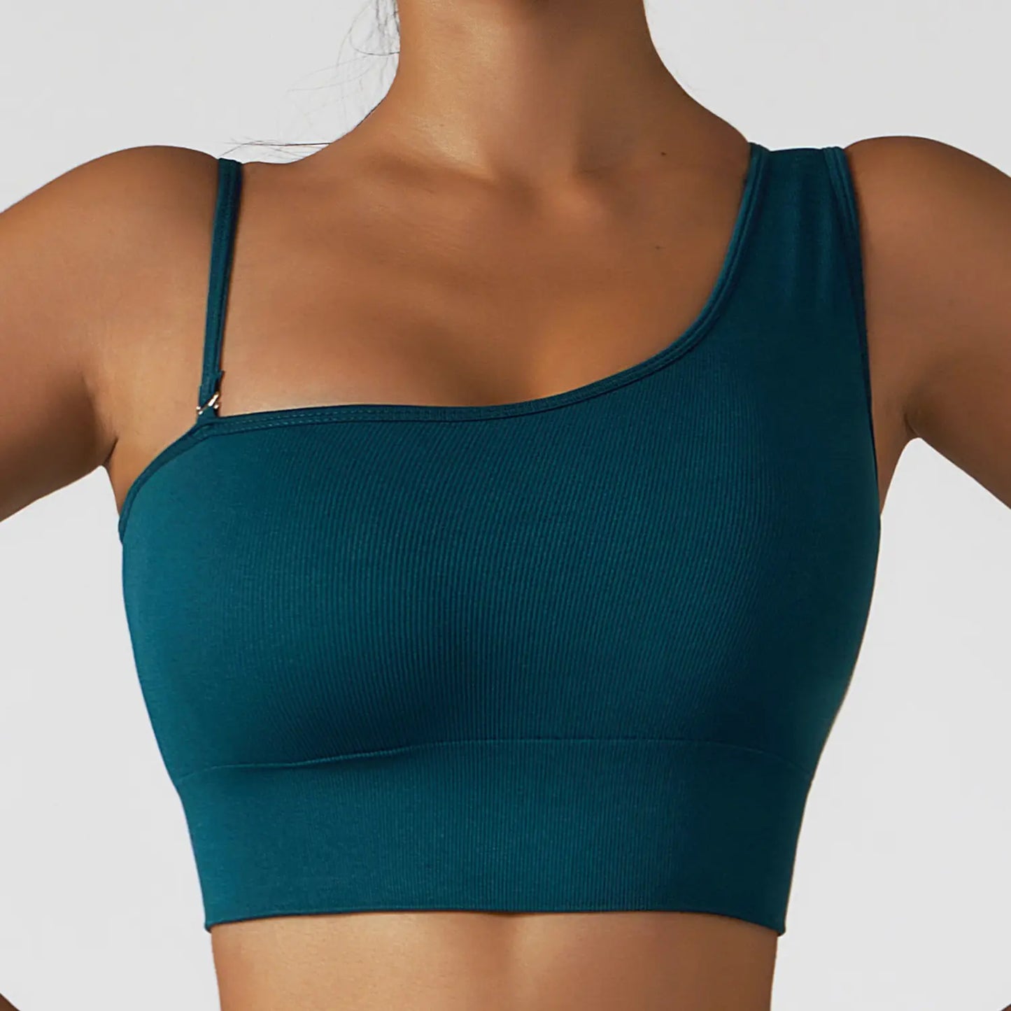 Summer Sexy Oblique Shoulder Yoga Clothes Tops - Glide Goods LLC
