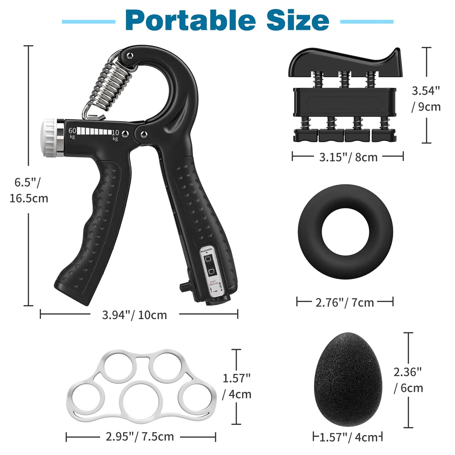 Hand Grip Strength Trainer - Glide Goods LLC