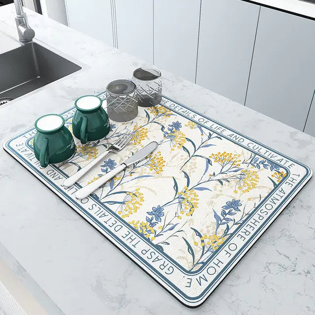 Super Absorbent Coffee Dish Large Kitchen Absorbent - Glide Goods LLC