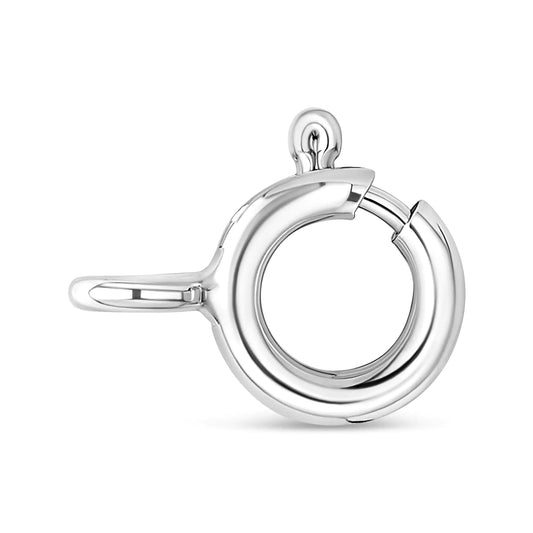 A radiant blend of elegance and faith in sterling silver and diamonds. - Glide Goods LLC